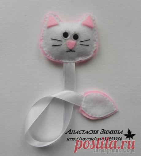 Забавная закладка для книги