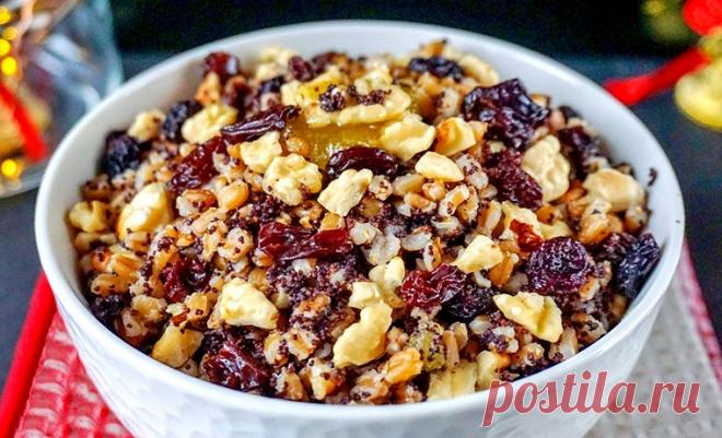 Рождественская кутья из пшеницы