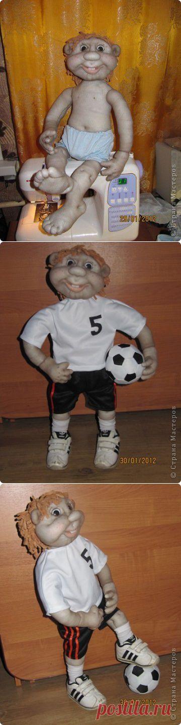 Моя первая каркасная кукла Саша))) | Страна Мастеров