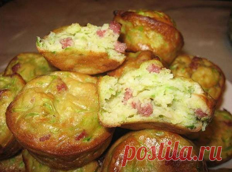 Кабачковые кексы :чудо, как хороши!