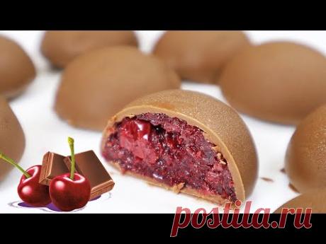 Все просят ЕЩЕ!  ВКУСНЫЕ Шоколадные КОНФЕТЫ на десерт!  БЕЗ сахара! 🍫🍒