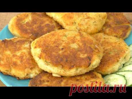 Вкуснейшие картофельные котлеты - не уступают мясным. Рецепт простой, от них трудно оторваться!!!
