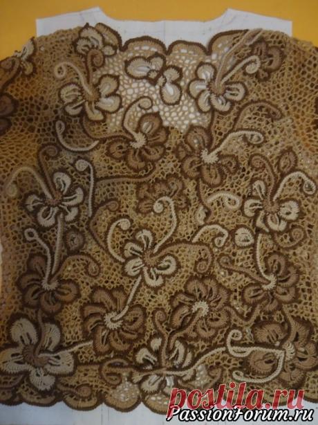 Жакет ирландское кружево | Ирландское кружево