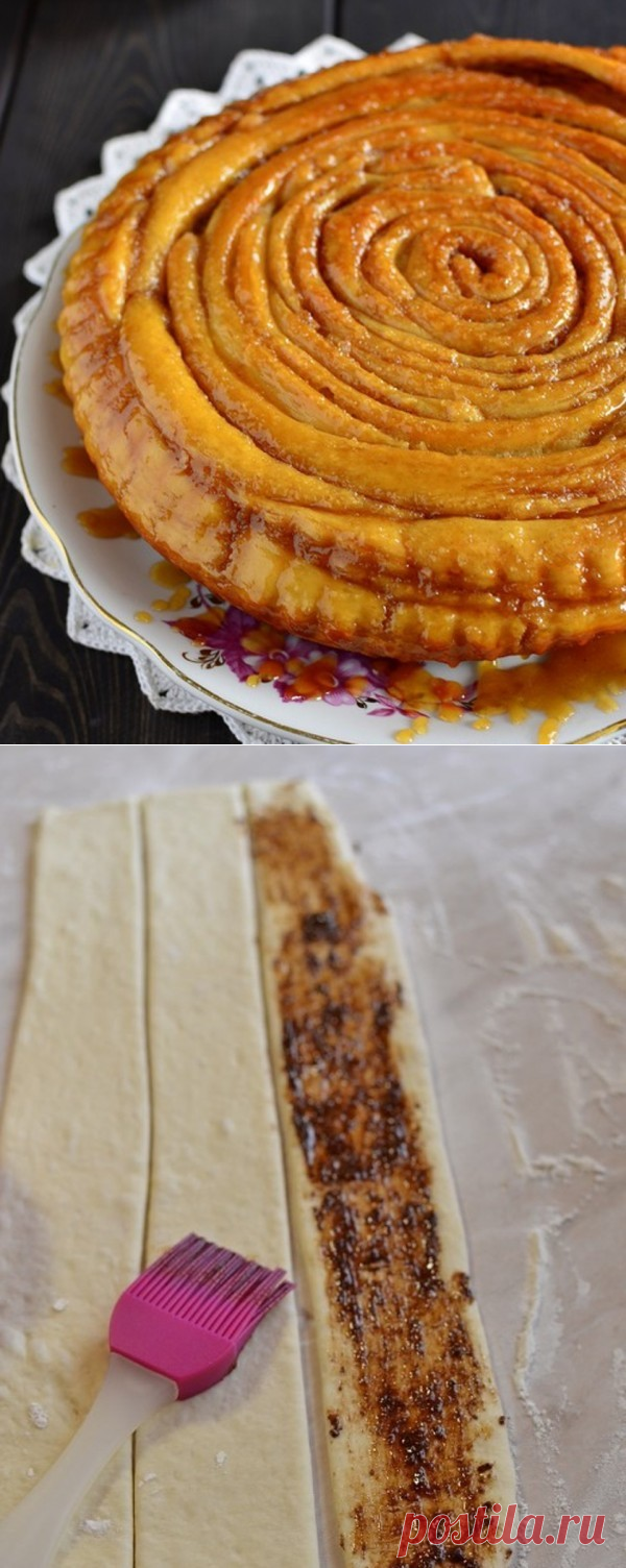 Шотландский спиральный пирог
