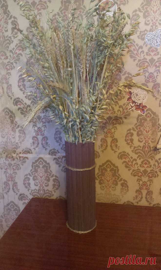 Букет из колосьев