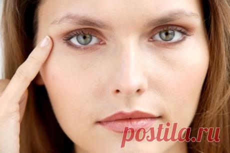 "Стираем" морщины и мешки вокруг глаз! Нужен всего 1 продукт! Есть у всех! | Женщина на миллион | Яндекс Дзен