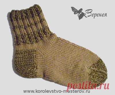Мужские носки спицами: схемы вязания с фото и видео-уроками пошагово
