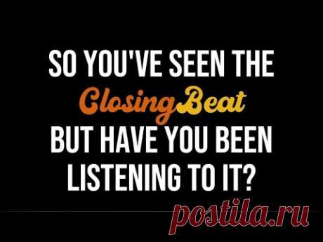 Did you happen to catch this during the Closing Beat this week? 🤣