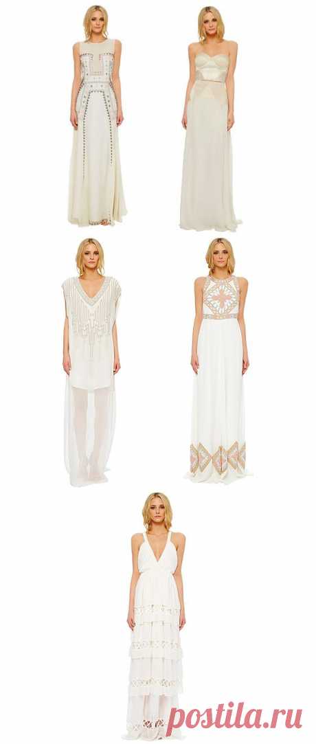 Экзотическое торжество: Mara Hoffman создала пляжную свадебную коллекцию | Мода