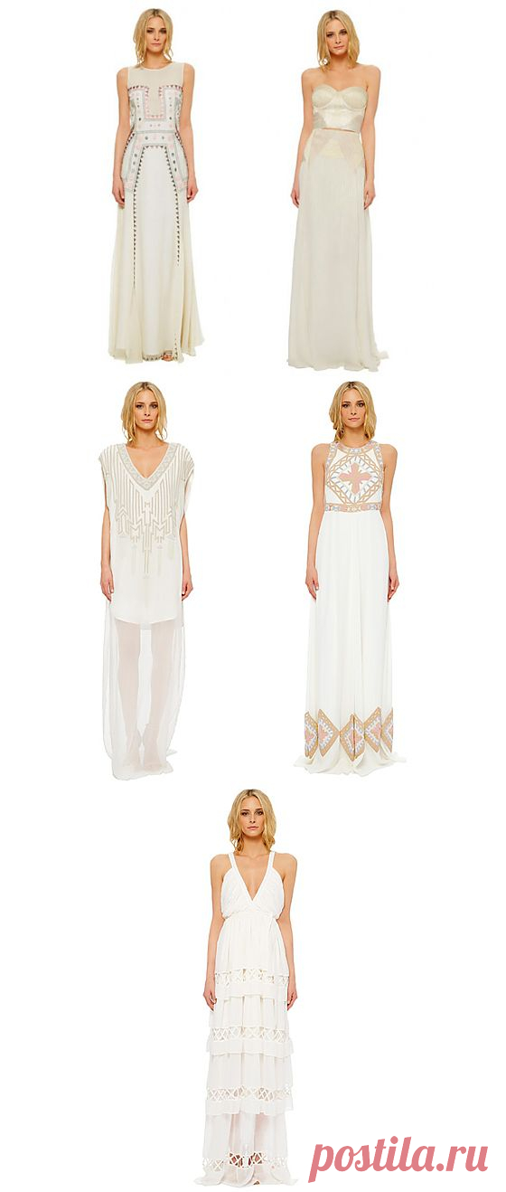 Экзотическое торжество: Mara Hoffman создала пляжную свадебную коллекцию | Мода