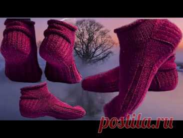 Стильные следочки спицами.#(2025.)