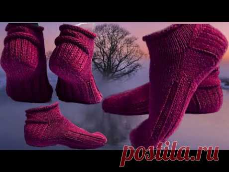 Стильные следочки спицами.#(2025.)