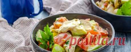 Быстрое рагу из кабачков с куриным филе