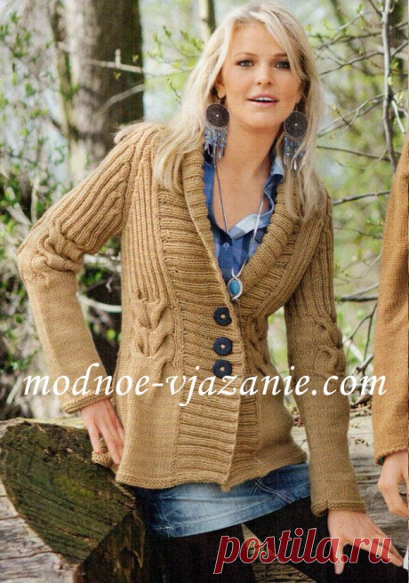 Блейзер с воротником шалька