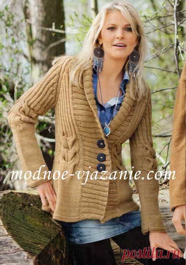 Блейзер с воротником шалька