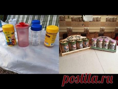 Красота из мусорного ведра.Идеи-что можно сделать из пластиковых баночек!