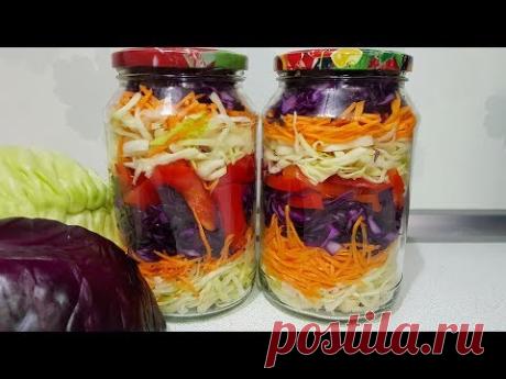 КАПУСТА НОВИНКА! ТАК ВООБЩЕ НИКТО НЕ ДЕЛАЕТ, А ЗРЯ! ВСЕ ПРОСЯТ РЕЦЕПТ!!!