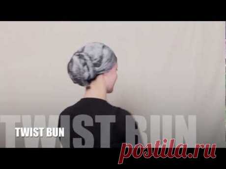Fast Twist Bun Headscarf