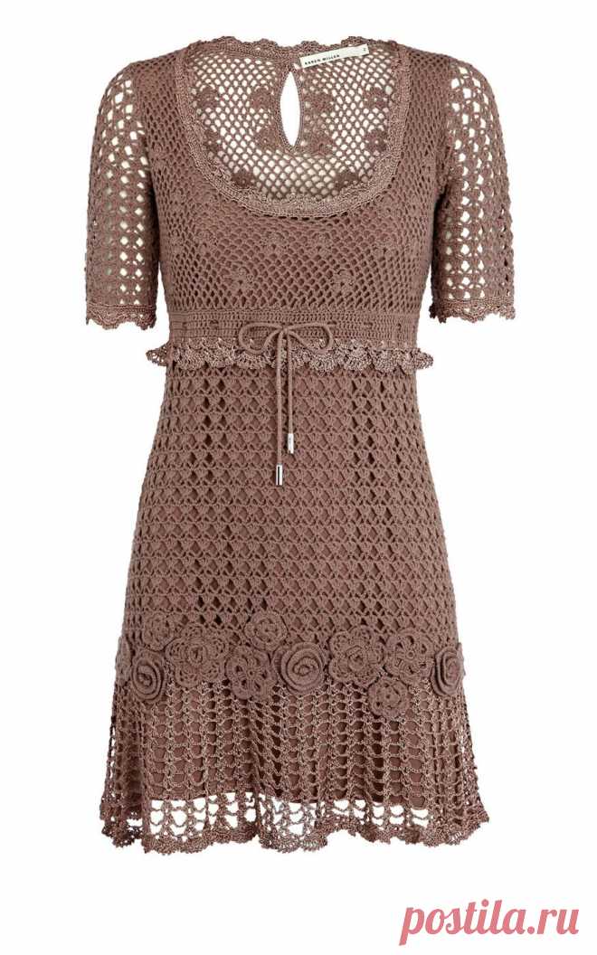 "Лёгкий флирт в летнем кафе".Платье от Karen Millen