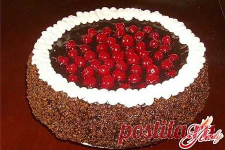 Торт пьяная вишня в шоколаде