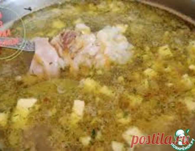 Куриный суп с рисом – кулинарный рецепт