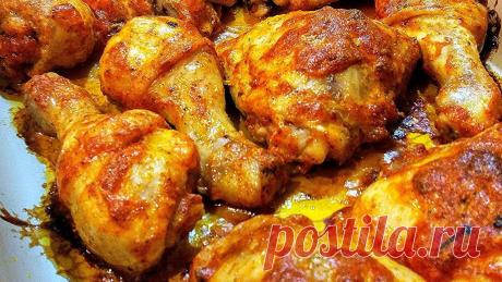 Запеченные куриные ножки с майонезом в духовке куриные ножки - 1,7 кг. соль - 1 ст. л. паприка сушеная - 2 ст. л. майонез - 3 ст. л. перец по вкусу чеснок - 3 зубчика Температура 180 градусов