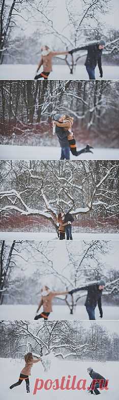 Сквозь тихий снег: love-story Жени и Саши - WeddyWood