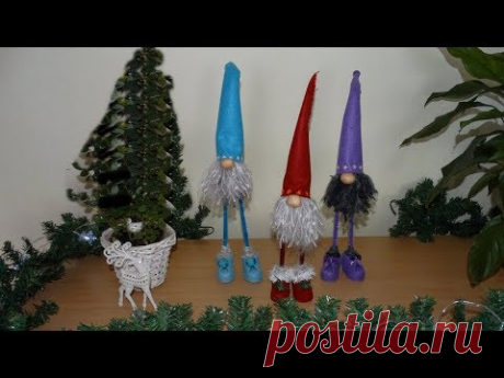 Tomtenisse,Tome,Nisse Scandinavian Christmas gnome ,Norvegian gnome craft.