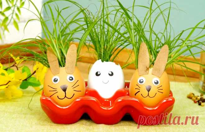 Пасхальный декор и поделки - несколько простых и забавных идей &raquo; Женский Мир