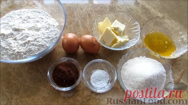 Рецепт: Шоколадный медовый торт на RussianFood.com