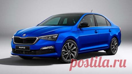 Обновленный лифтбек Skoda Rapid 2020 в России