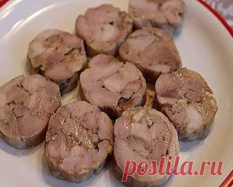 КОЛБАСА ДОМАШНЯЯ КУРИНАЯ БЫСТРОГО ПРИГОТОВЛЕНИЯ-ОБАЛДЕННЫЙ ВКУС
