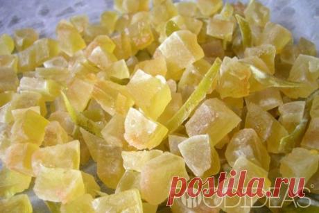 Цукаты из арбузных корок - рецепт приготовления с фото