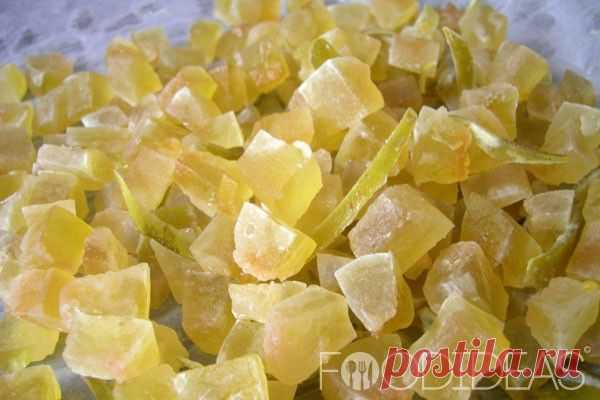 Цукаты из арбузных корок - рецепт приготовления с фото