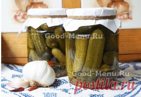 КОНСЕРВИРОВАННЫЕ ОГУРЦЫ – рецепт с фото