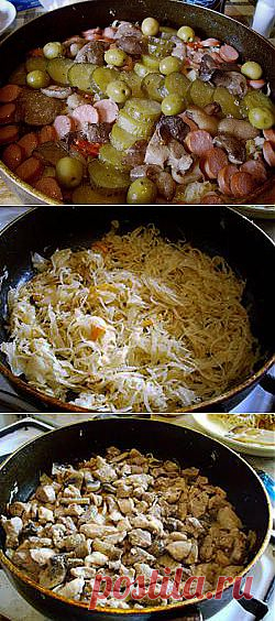 Солянка мясная, тушенная