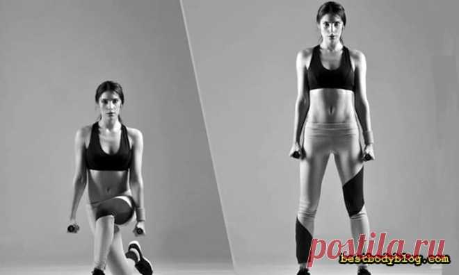 14 упражнений с гантелями для ног. Какие из них самые опасные? | bestbodyblog.com