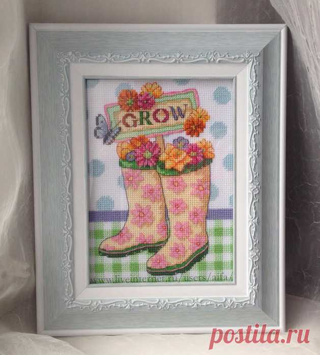 Вышивка крестом, схемы Grow Dim