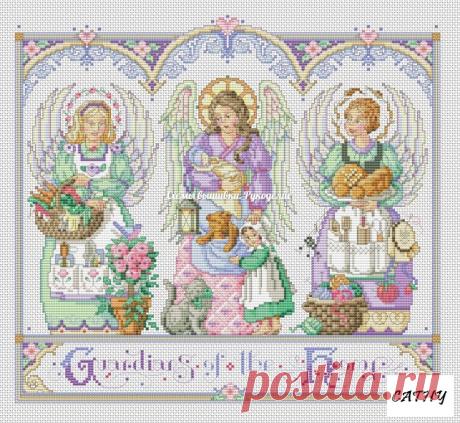 Gallery.ru / Foto #1 - les angeles de la maison - florette