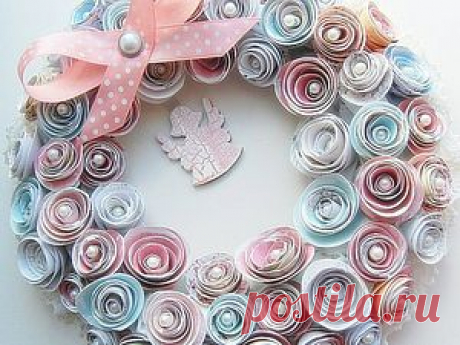 Интерьерный Рождественский венок - Ярмарка Мастеров - ручная работа, handmade