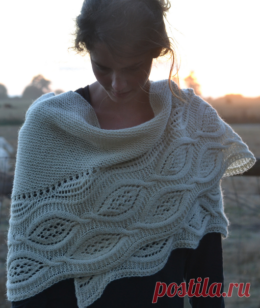 Теплая шаль | ДОМОСЕДКА