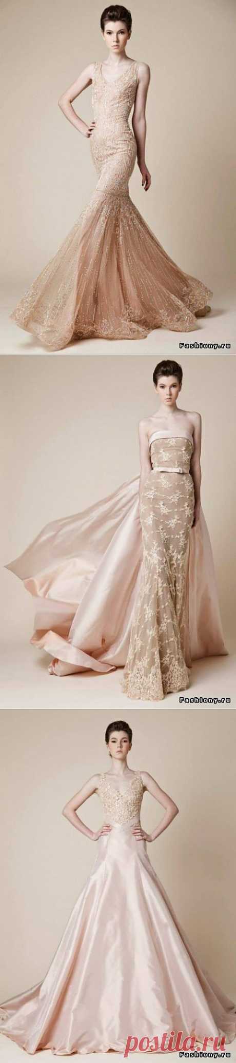 (+1) тема - Необычные вечерние платья от Rani Zakhem Haute Couture весна-лето 2014 | Мода