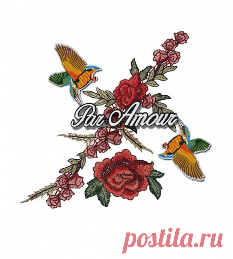 Embroidered Flowers Patches, Birds Patch, Roses Patches, Par Amour Patch for Fashion Crafts You will receive Embroidered Flowers Patches, Birds Patch, Roses Patches, Par Amour Patch for adhesive and sewing on Jackets, Hoodies, Bags, T shirts and Home Decor. These patches are perfect for embellishing your project, garment and decorate your jackets. These patches can be ironed on or sewn. You will RECEIVE 5 pcs set of patches as shown in the first picture. Great price for bu...