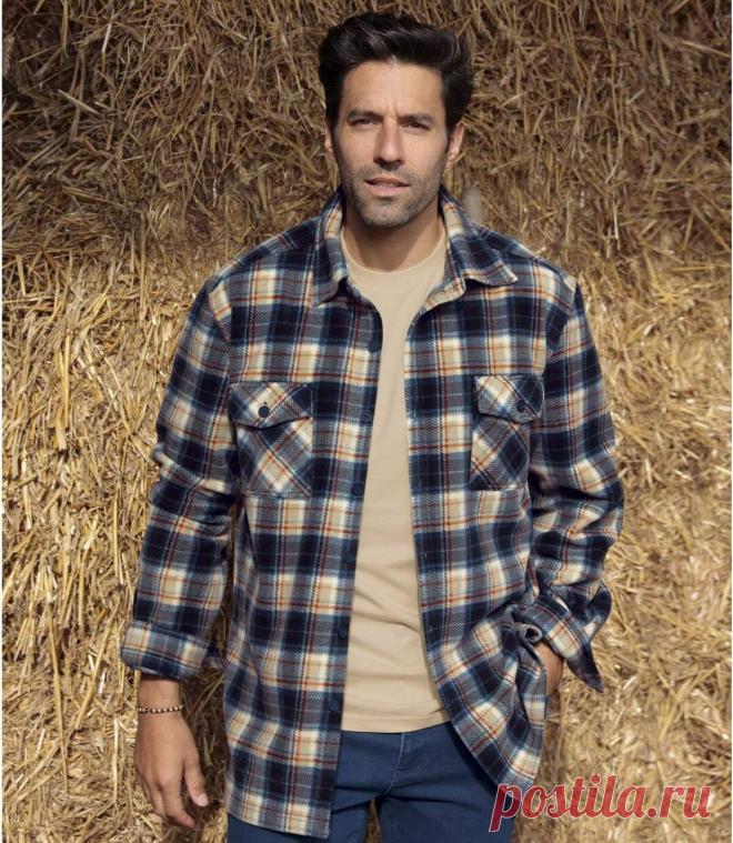 Мужская верхняя флисовая рубашка для активного отдыха 
Выполненная из мягкого, теплого, толстого и водоотталкивающего флиса (около 209 г/м²), эту футболку можно взять с собой куда угодно! Носите его расстегнутым поверх футболки, пока погода еще теплая, или застегните его на все пуговицы, чтобы сохранить немного тепла. Нам нравятся разрезы по бокам и 2 складочки сзади. Его повседневный вид обещает повысить уровень комфорта без ущерба для стиля! Другие особенности: 2 нагрудн...