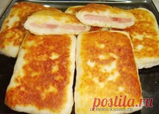 Лепешки из ветчины и сыра на кефире | ГОТОВИМ ВКУСНО И ПО-ДОМАШНЕМУ