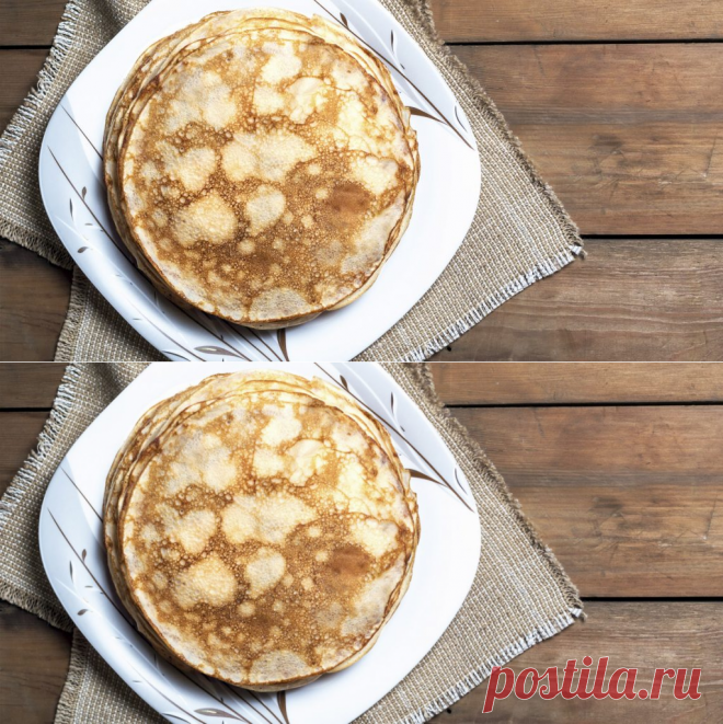 5 рецептов вкусных заварных блинов - Лайфхакер