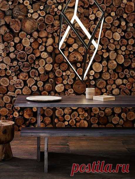 ATELIER RUE VERTE le blog Мне нравится -стиль кантри, думаю на стене все - таки обои...