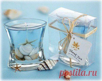 прозрачные свечи