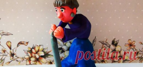 Как слепить бабушку из пластилина: пошаговый МК с фото