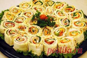 20 отличных начинок для лаваша — Домашняя кулинария